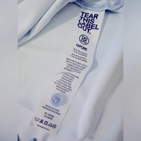 G/FORE | Men’s skull/crossbones golf polo small | NWT - Picture 7 of 7